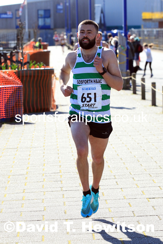 Blyth 10k Road Race, Sunday, April 3rd.  Photo: David T. Hewitson/Sports for All Pics